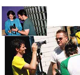 Film course students make a movie in a day